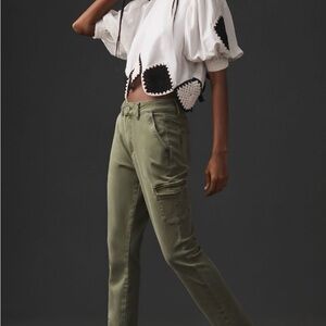 Paige Jolie Mid Rise Utility Pant